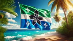 Quel est le drapeau de la Guadeloupe ?