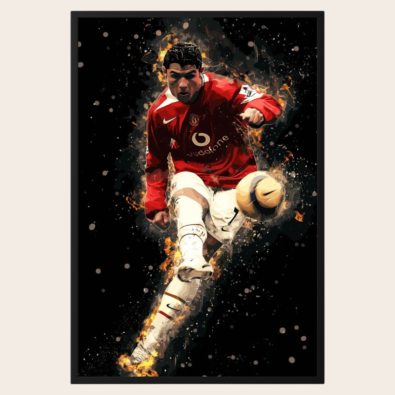 Cristiano Ronaldo Poster Manchester United