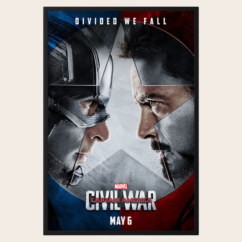 Captain America Civil War Character Poster