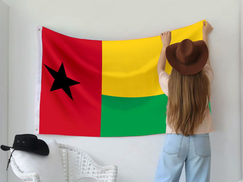 Drapeau Guinée Bissau-Homarena