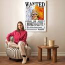 One Piece Monkey D Luffy Wanted Poster