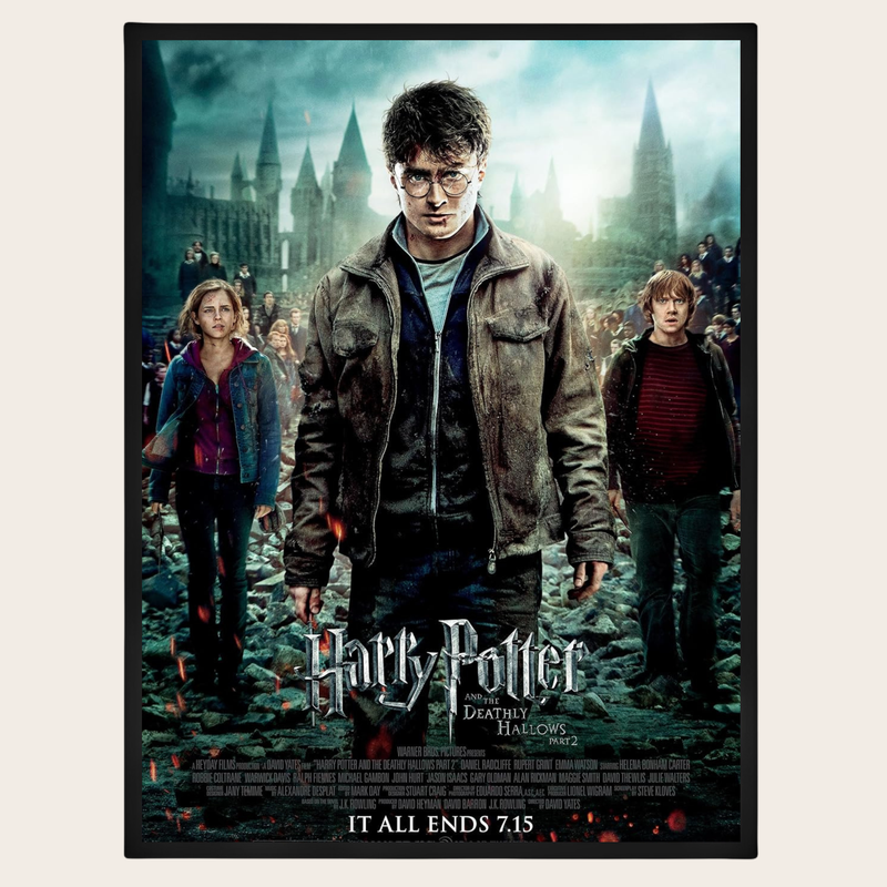 Harry Potter And The Deathly Hallows Part 2 Movie Poster