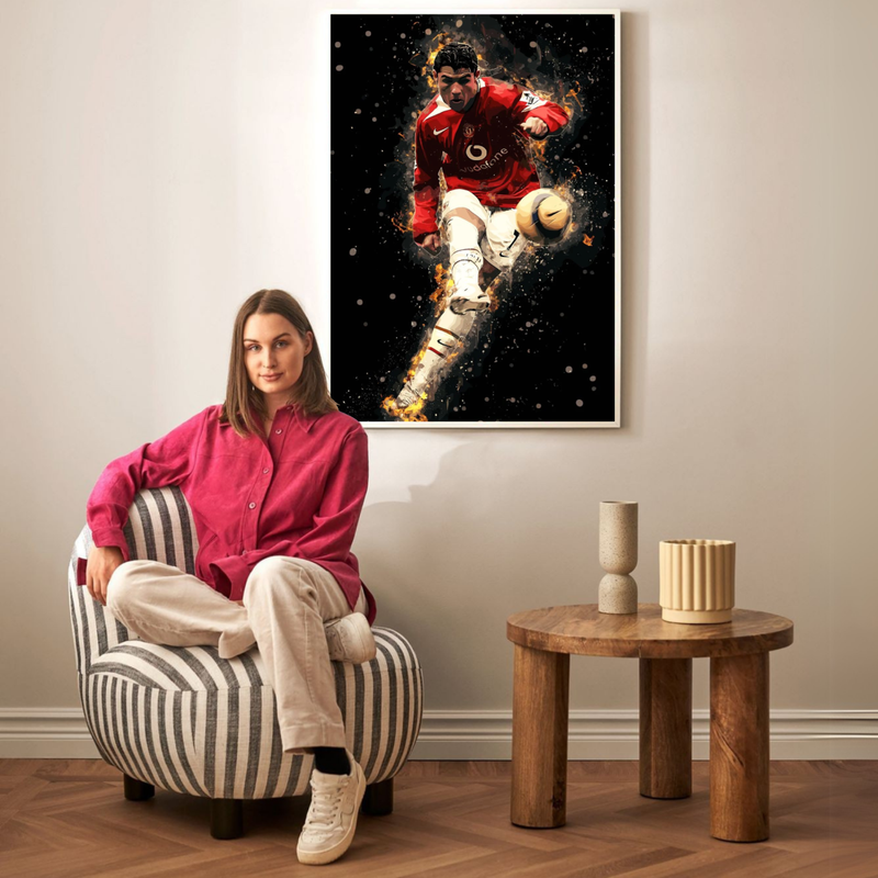 Cristiano Ronaldo Poster Manchester United