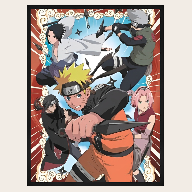 Naruto Shippuden Poster 4K