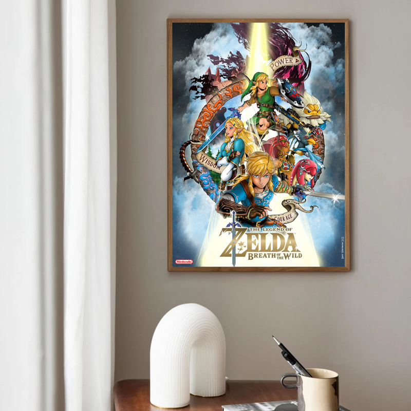 Zelda Poster Breath Of The Wild