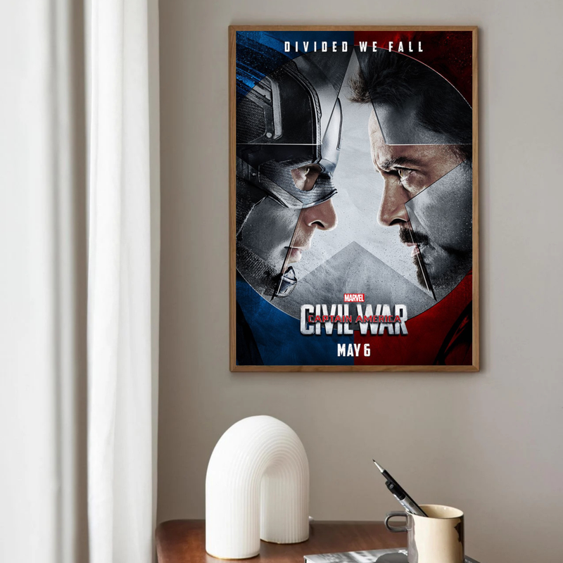 Captain America Civil War Character Poster