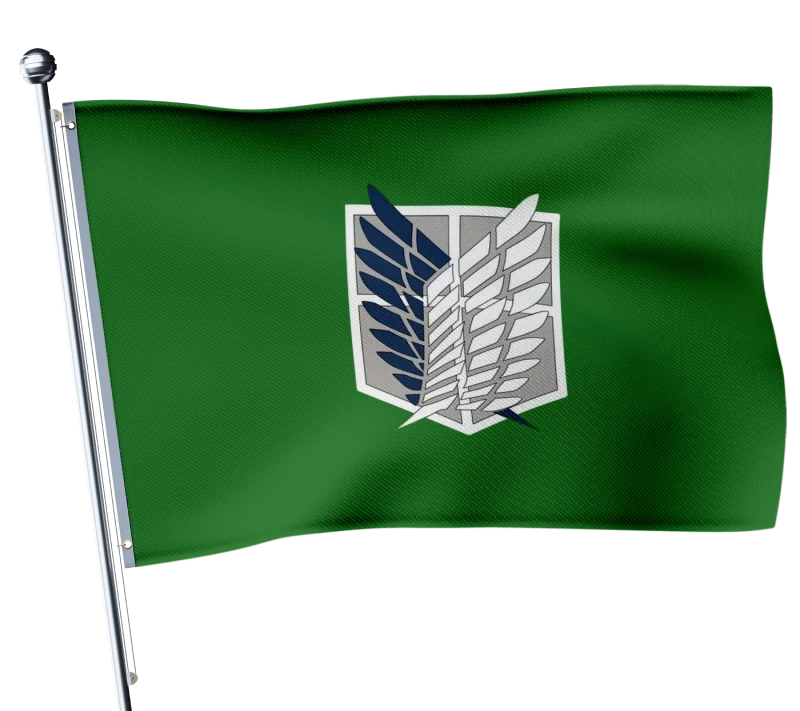 Drapeau Attaque Des Titans