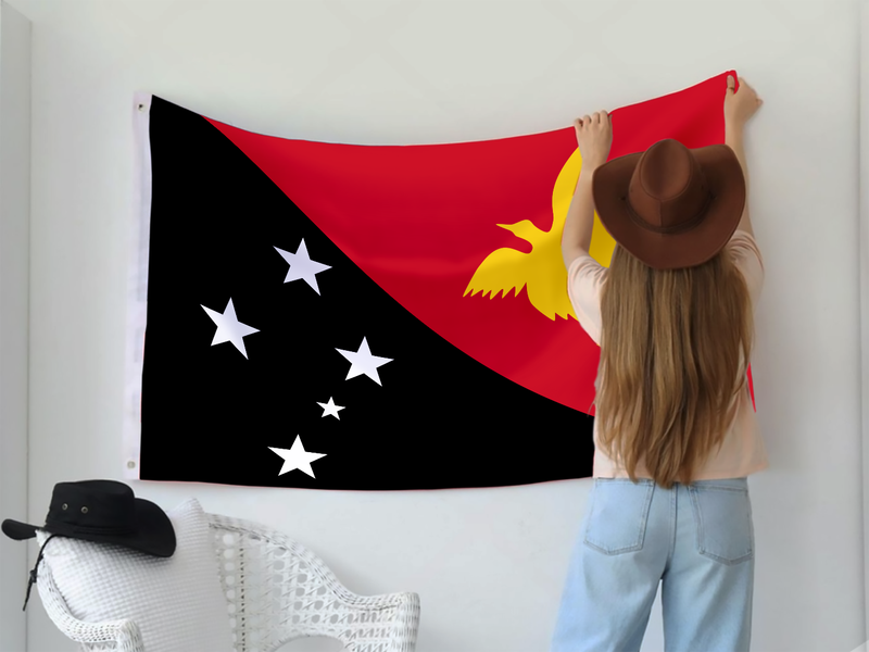 Drapeau Papua New Guinea-Homarena