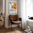 One Piece Monkey D Luffy Wanted Poster