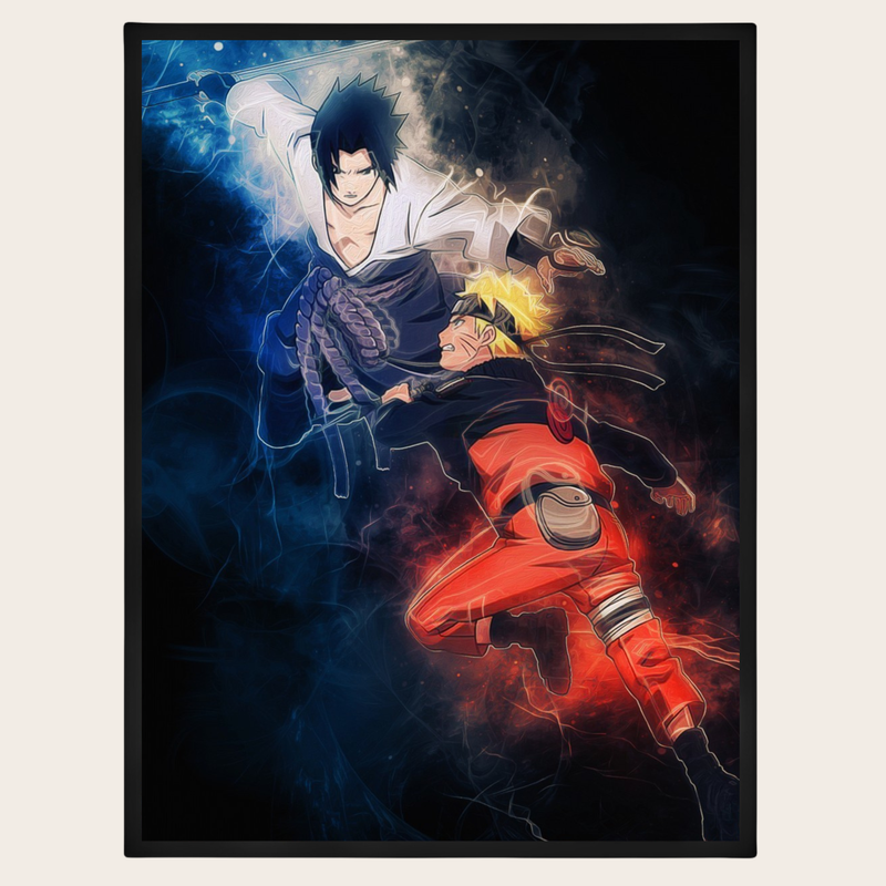 Naruto And Sasuke Poster