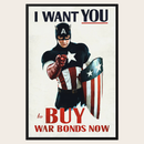 Captain America Ww2 Propaganda Poster