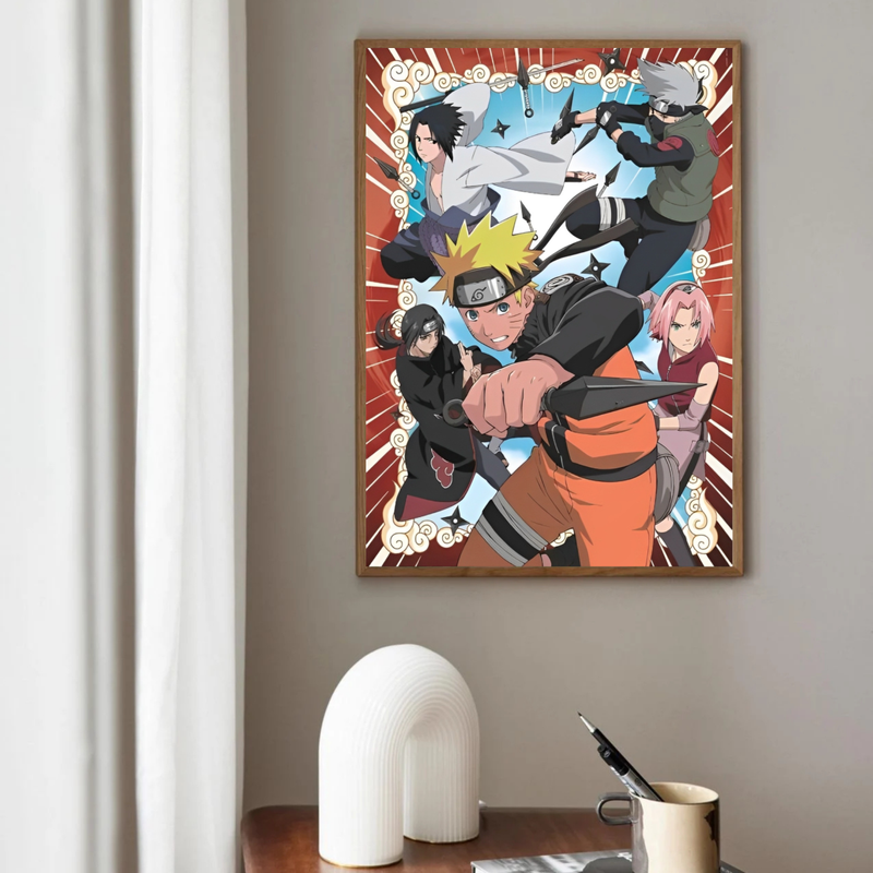 Naruto Shippuden Poster 4K