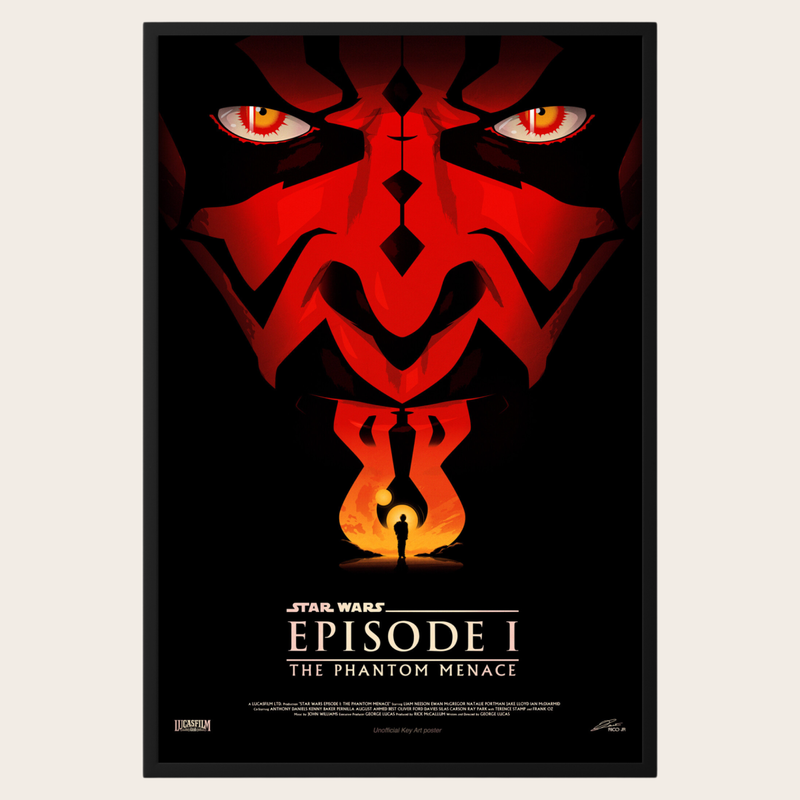 Star Wars Episode 1 The Phantom Menace Poster