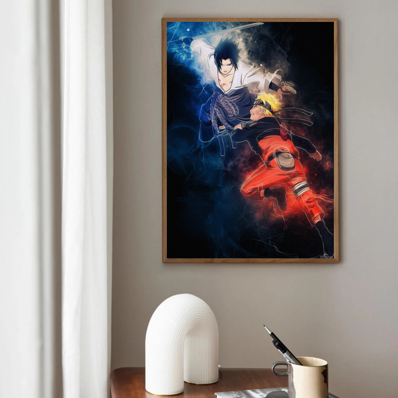 Naruto And Sasuke Poster