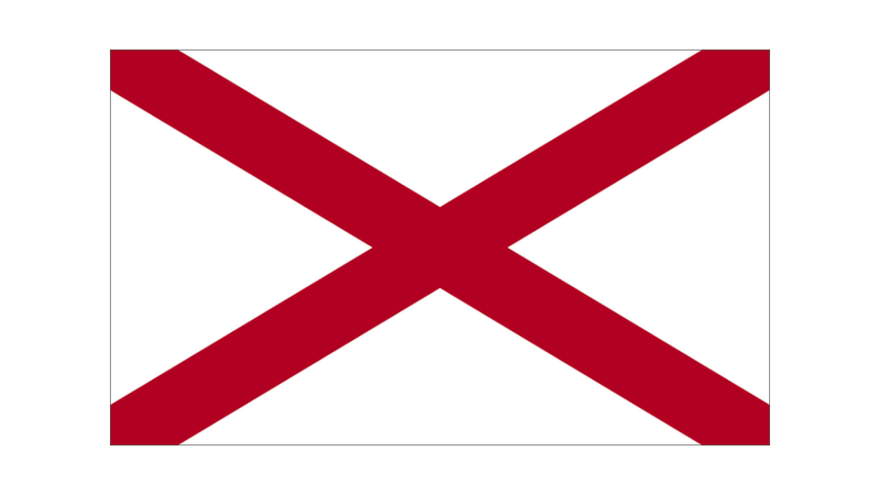 Drapeau Alabama-Homarena